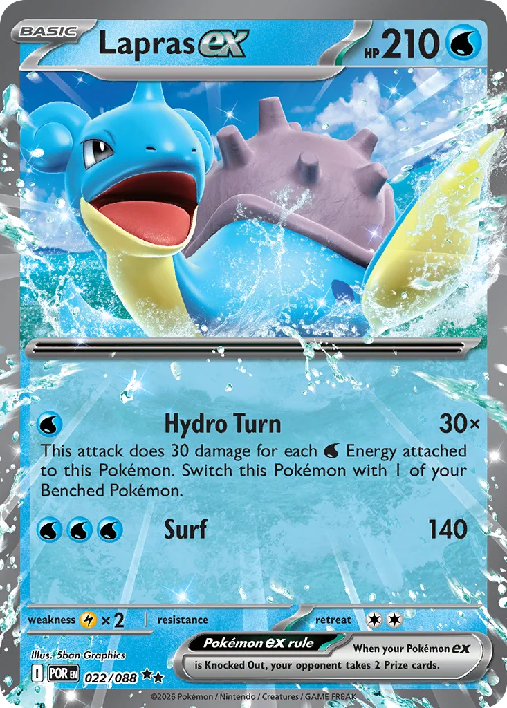 Lapras ex · Perfect Order