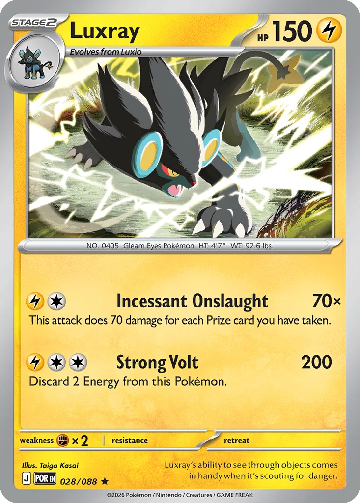 Luxray · Perfect Order