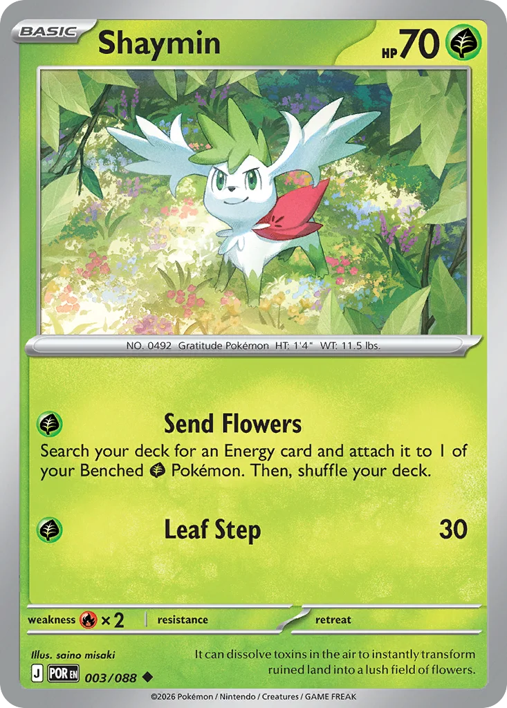 Shaymin · Perfect Order