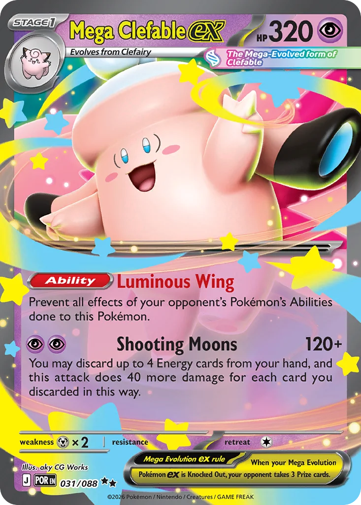 Mega Clefable ex · Perfect Order