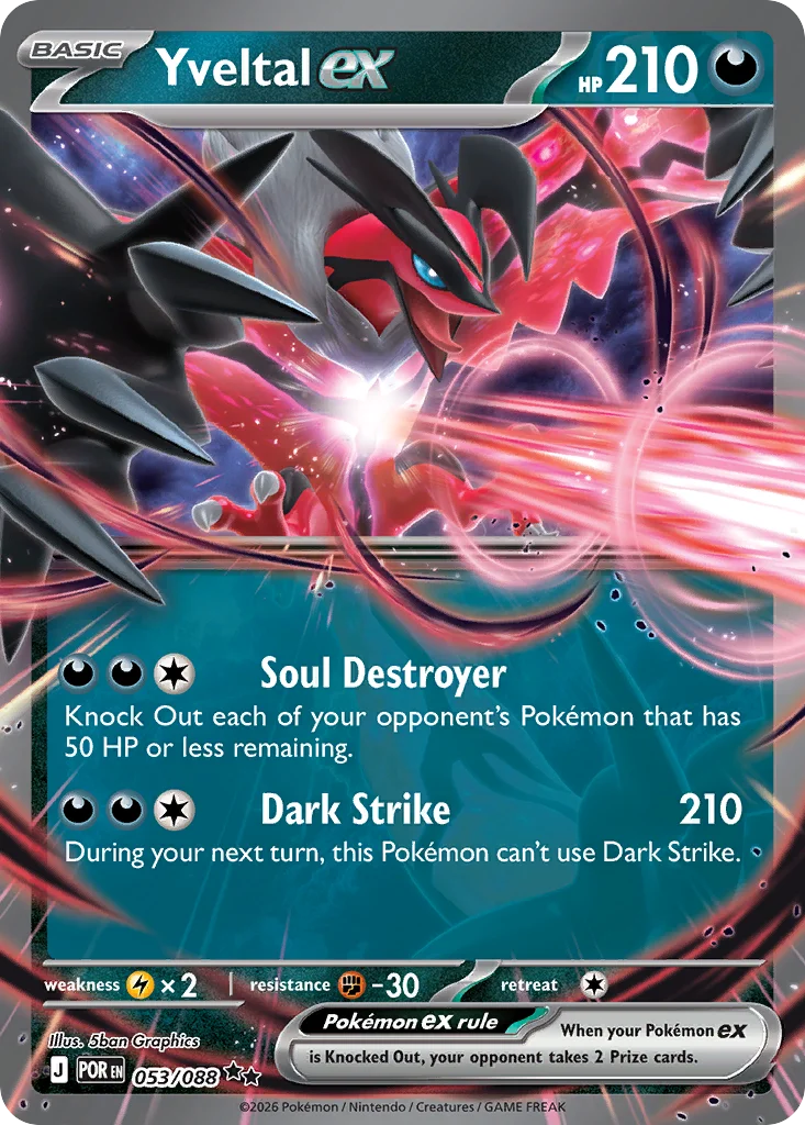 Yveltal ex · Perfect Order