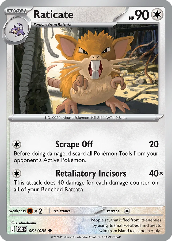 Raticate · Perfect Order