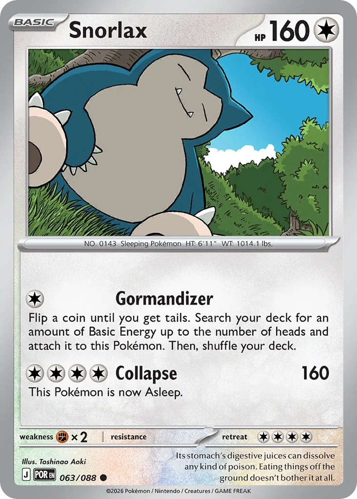 Snorlax · Perfect Order