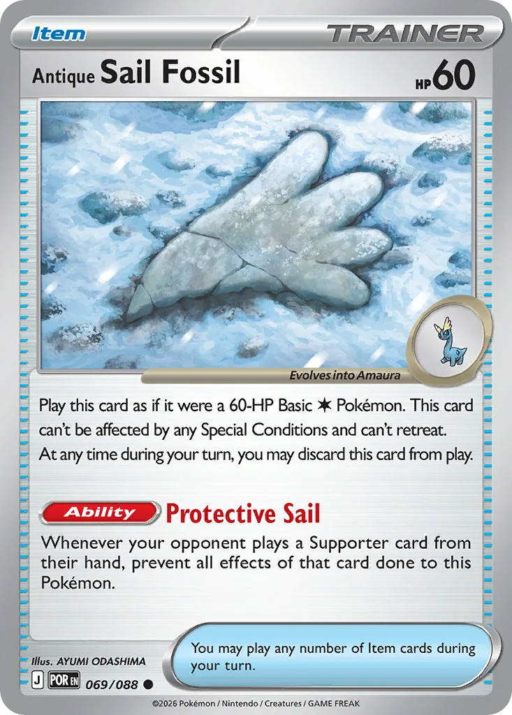 Antique Sail Fossil · Perfect Order