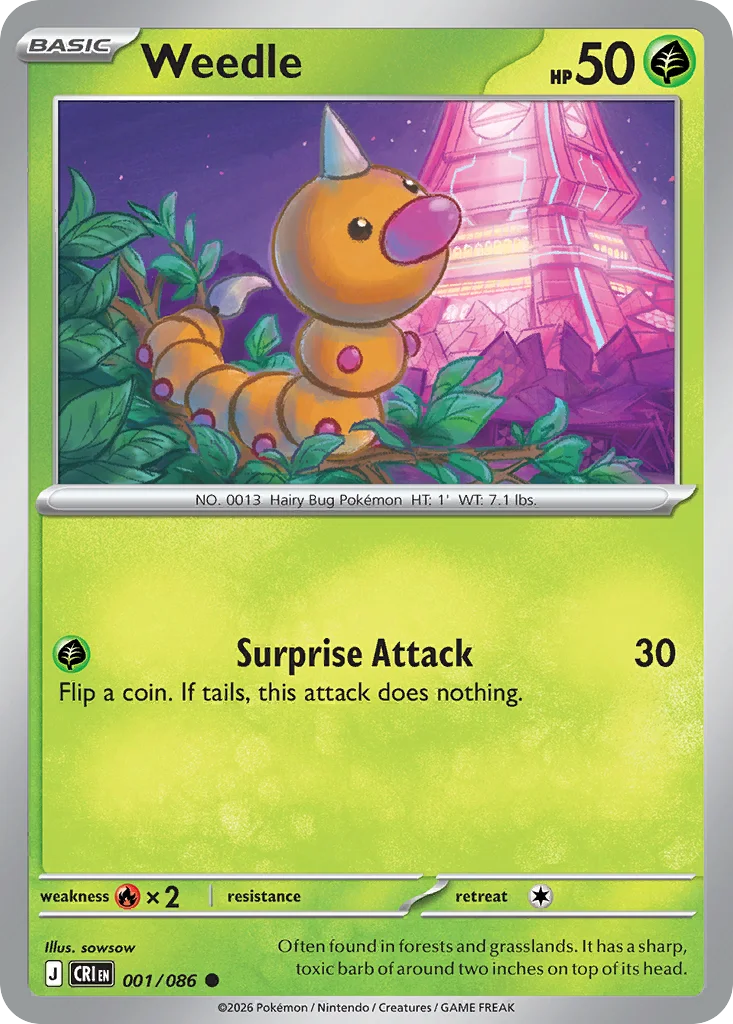 Weedle · Chaos Rising