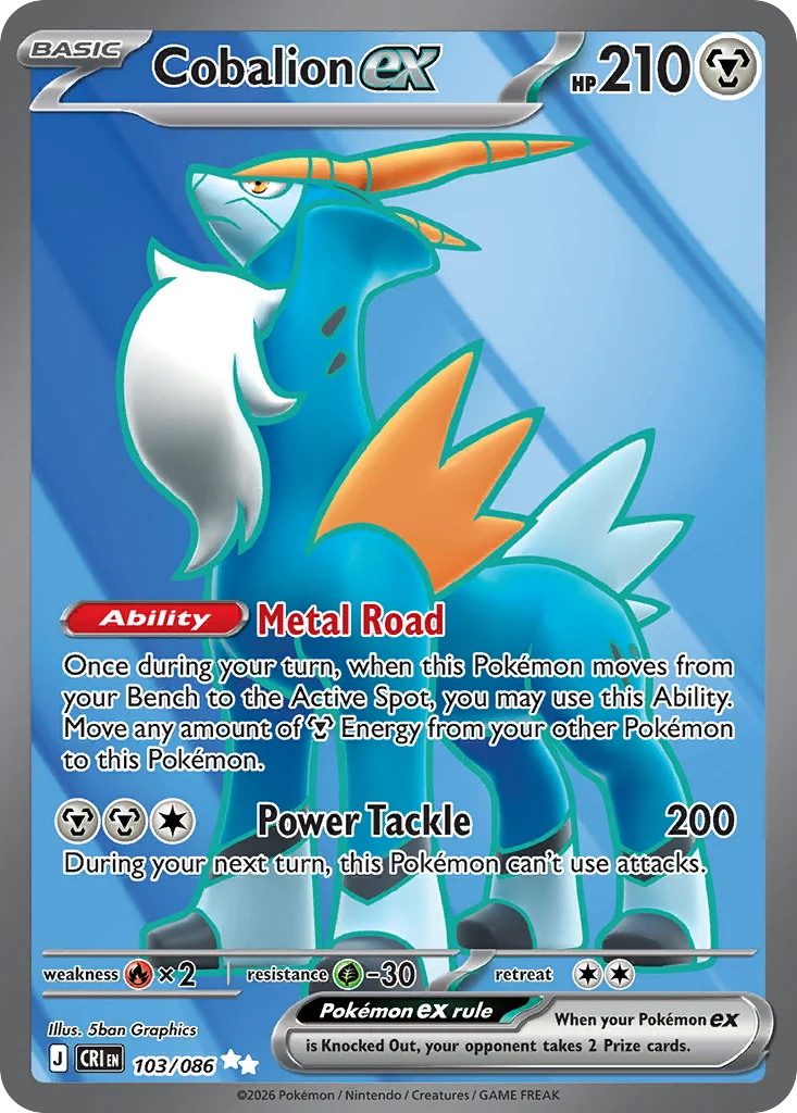 Cobalion ex · Chaos Rising
