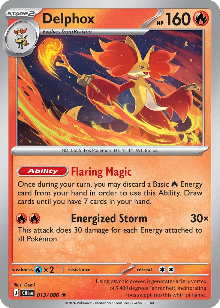 Delphox · Chaos Rising
