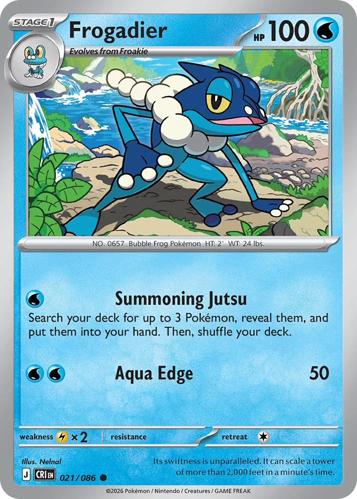 Frogadier · Chaos Rising
