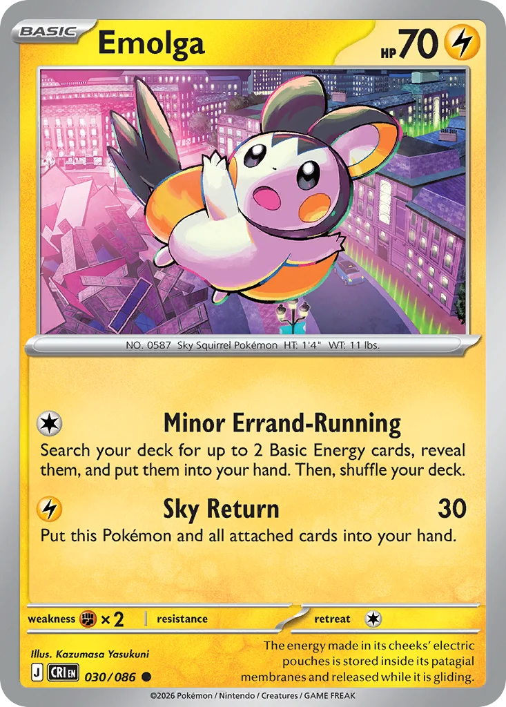 Emolga · Chaos Rising
