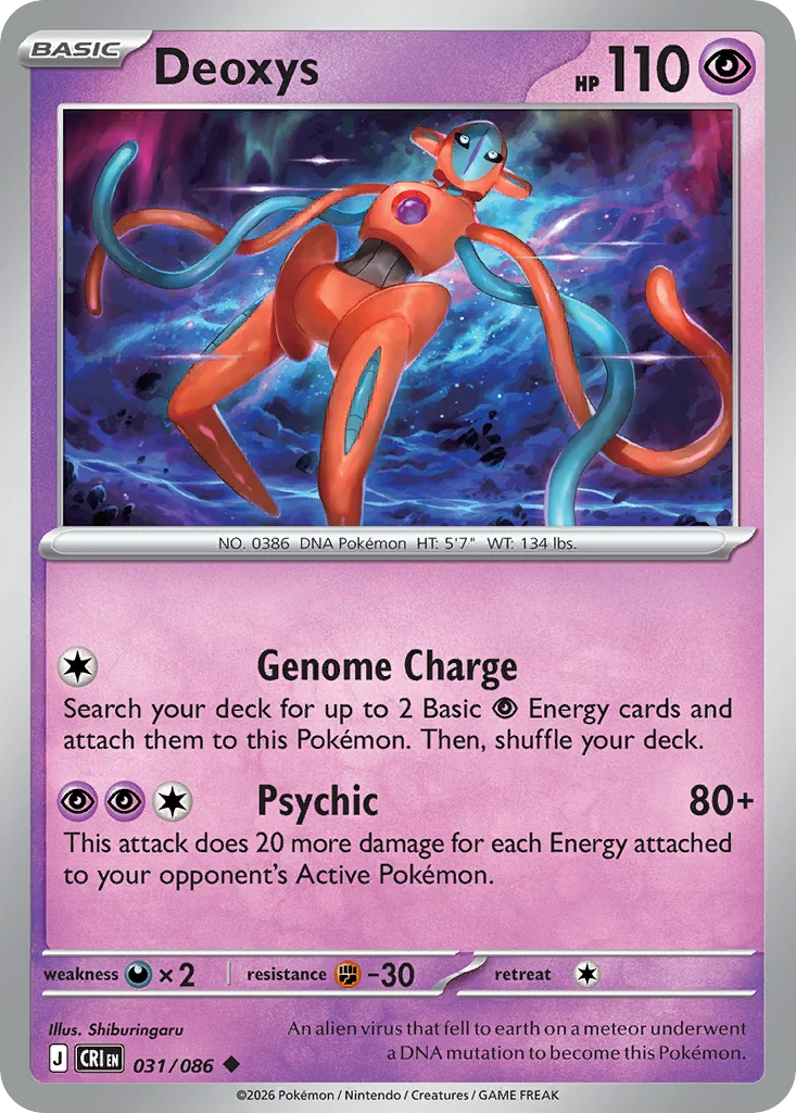 Deoxys · Chaos Rising