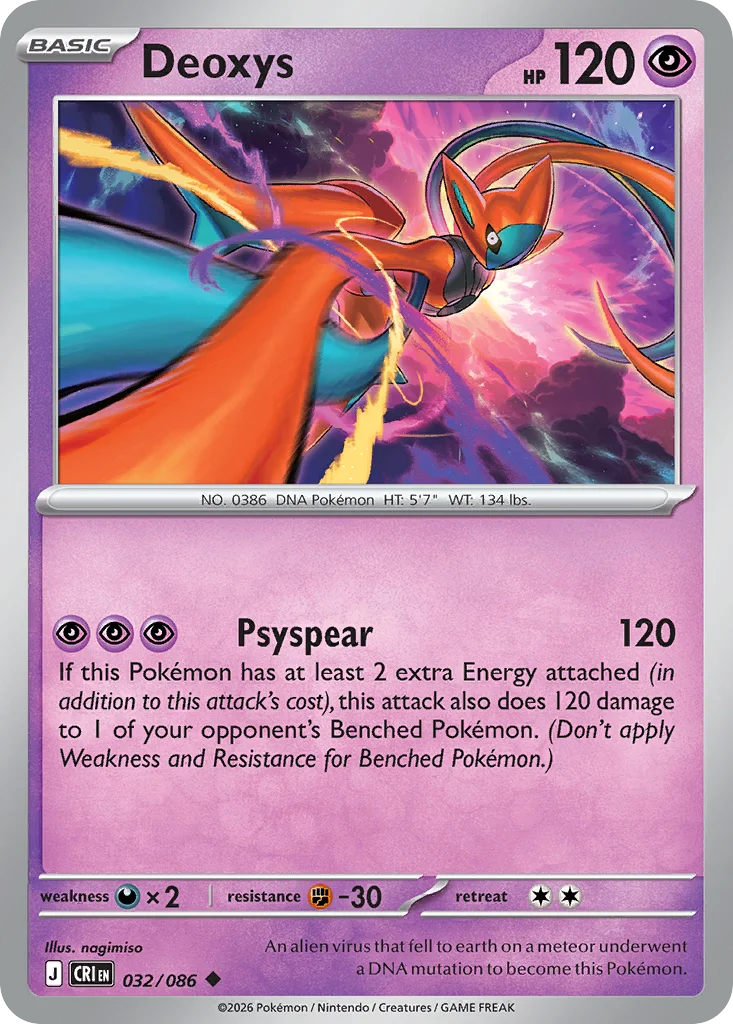 Deoxys · Chaos Rising
