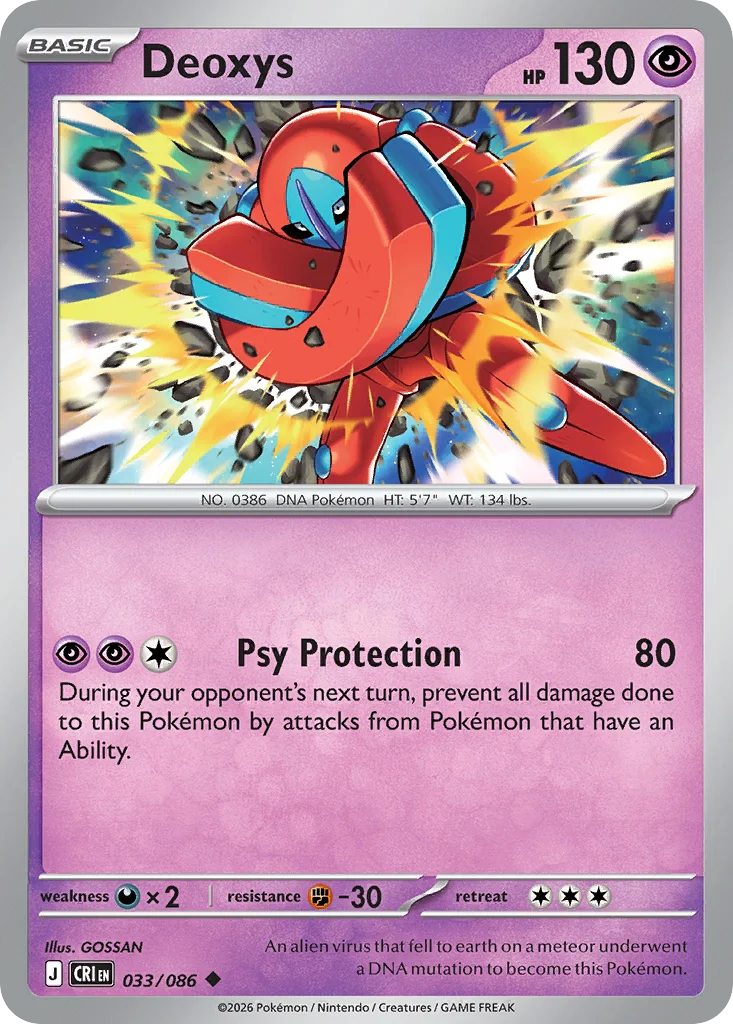 Deoxys · Chaos Rising