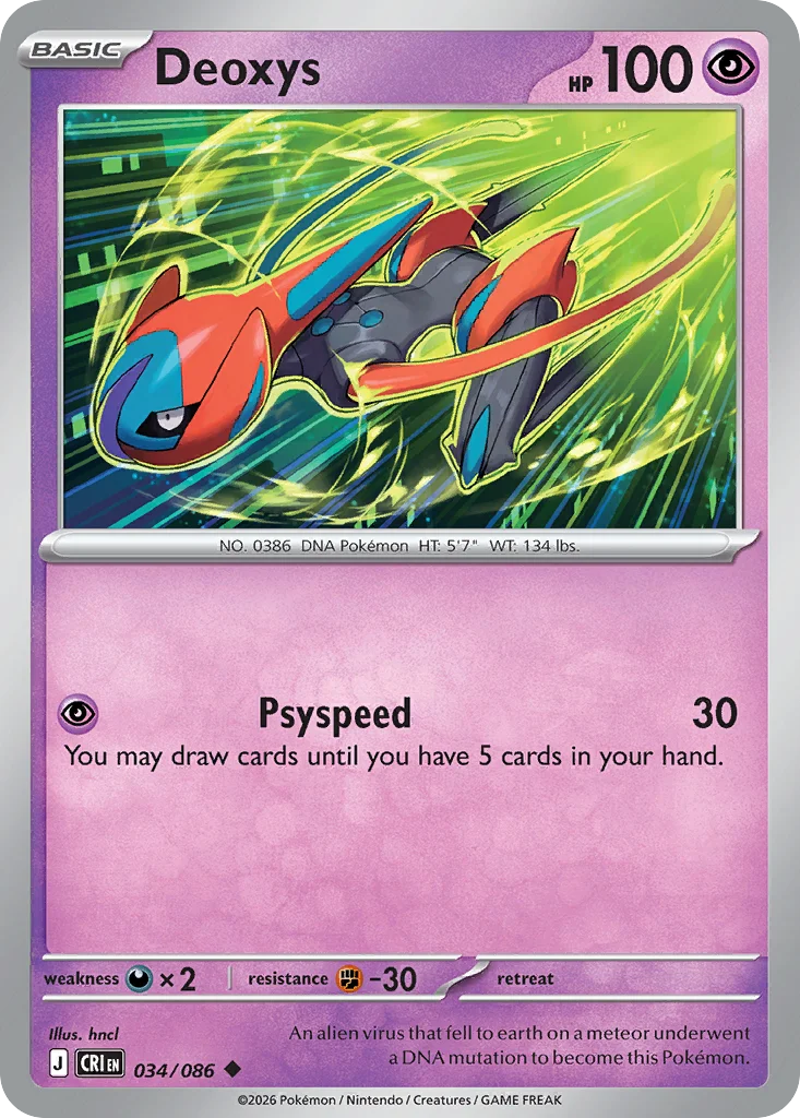 Deoxys · Chaos Rising