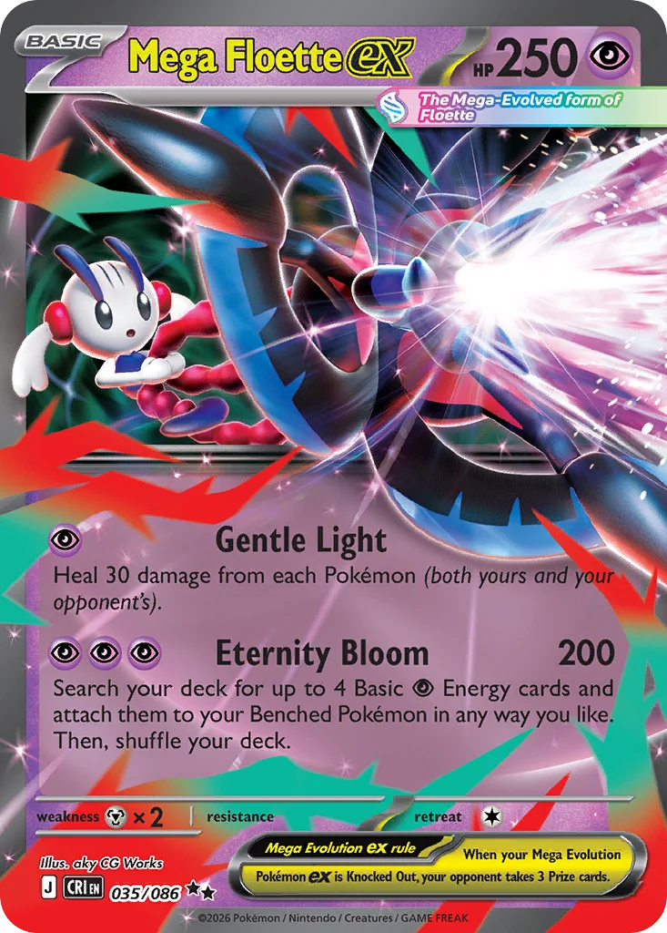 Mega Floette ex · Chaos Rising