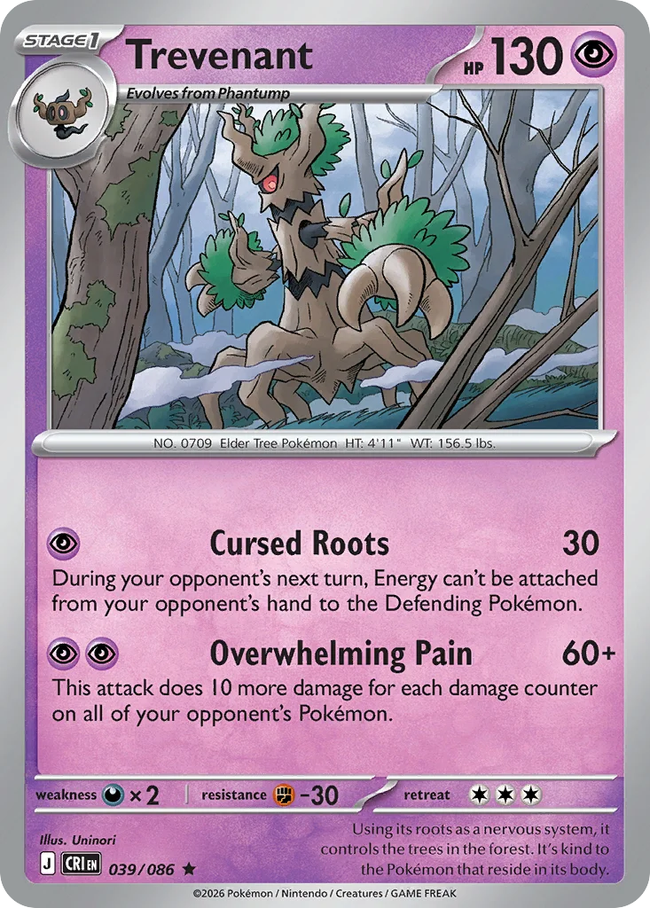 Trevenant · Chaos Rising