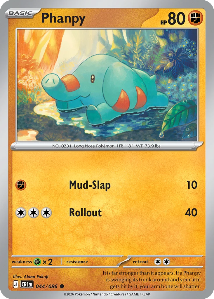 Phanpy · Chaos Rising
