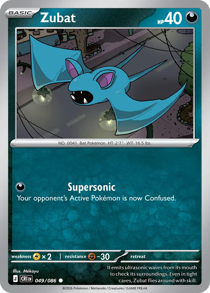 Zubat · Chaos Rising