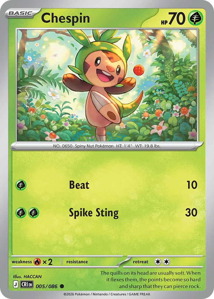 Chespin · Chaos Rising