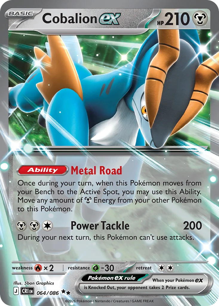 Cobalion ex · Chaos Rising