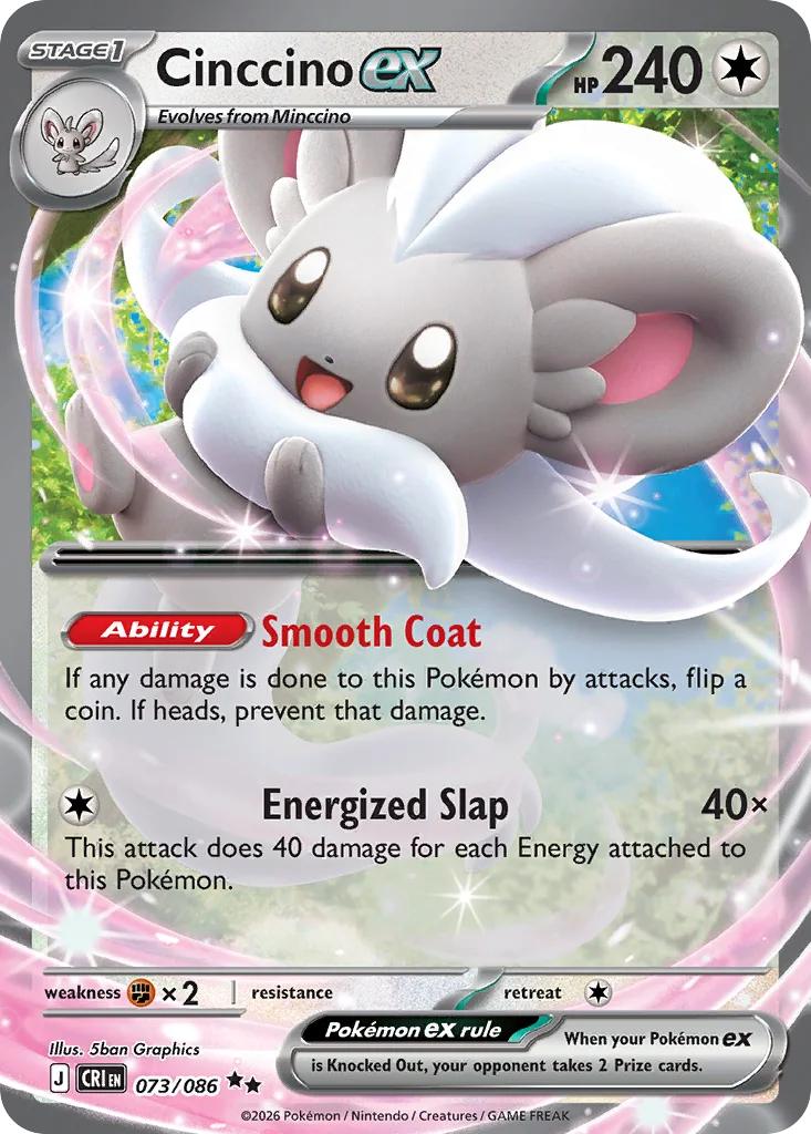 Cinccino ex · Chaos Rising