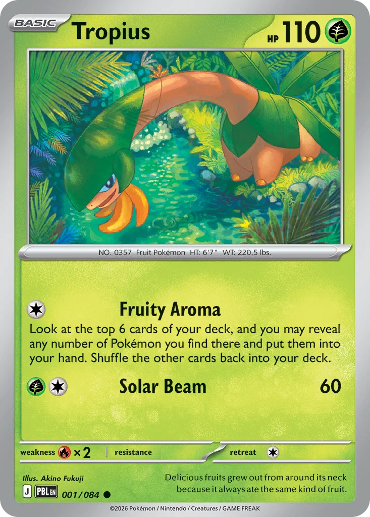 Tropius · Pitch Black