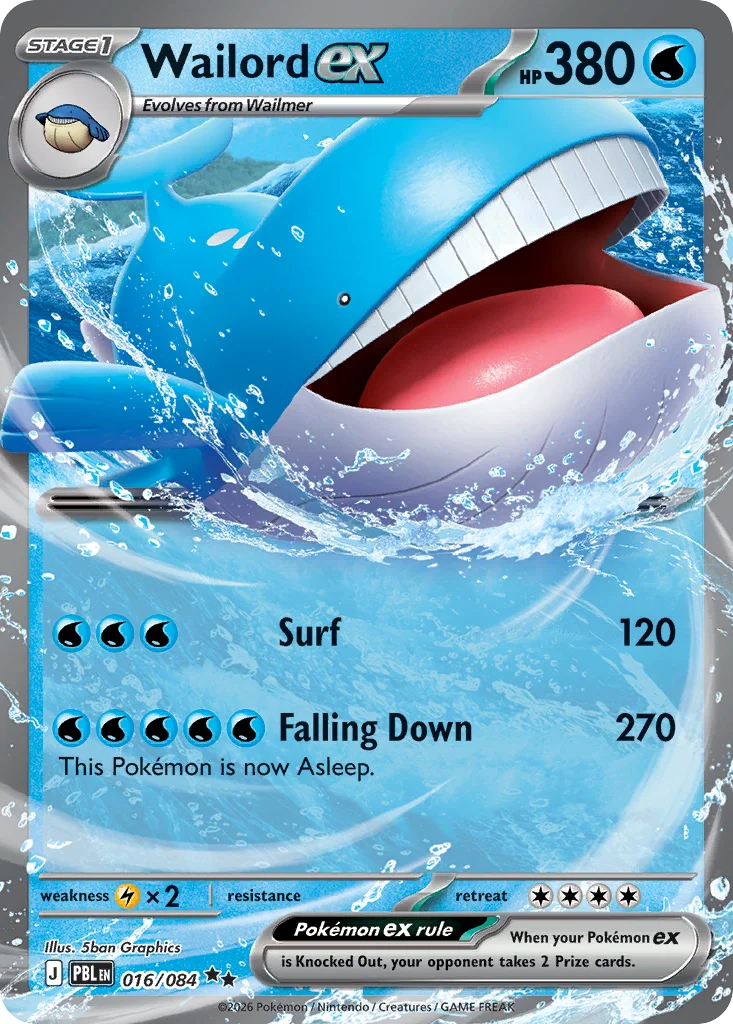 Wailord ex · Pitch Black