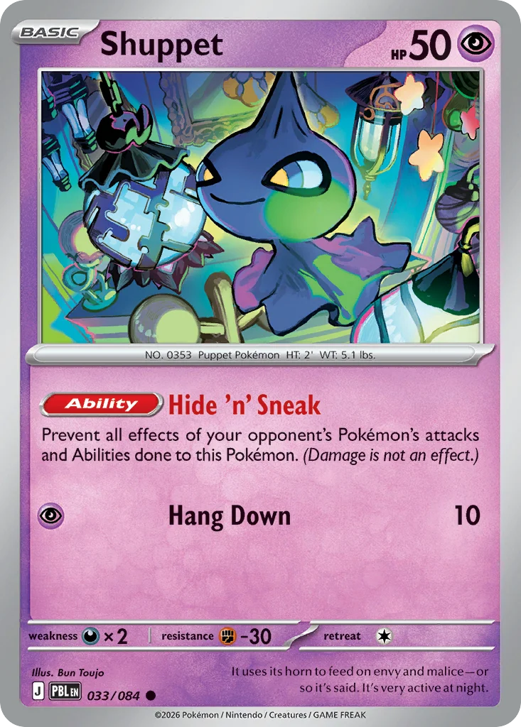 Shuppet · Pitch Black