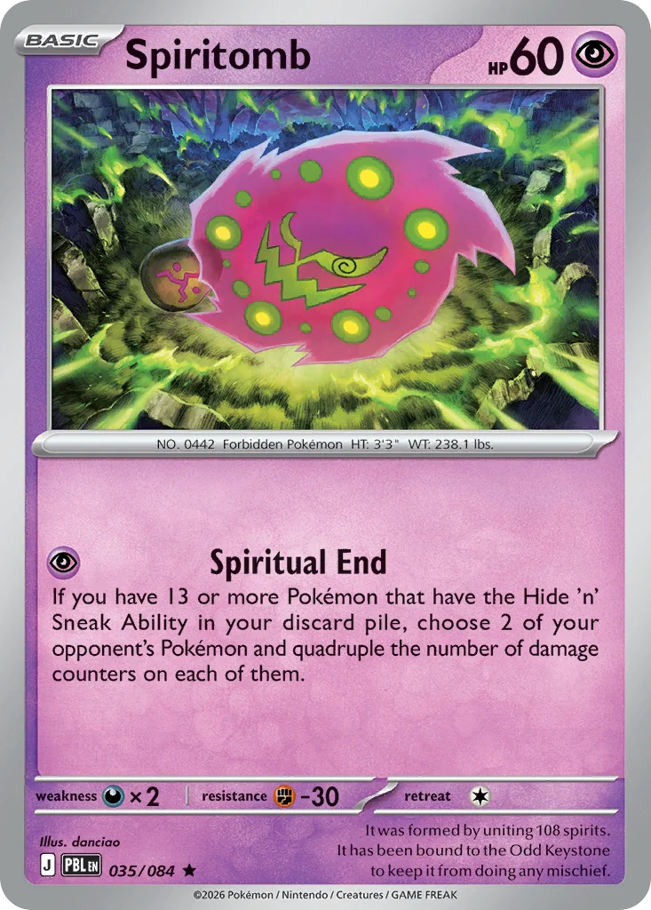 Spiritomb · Pitch Black