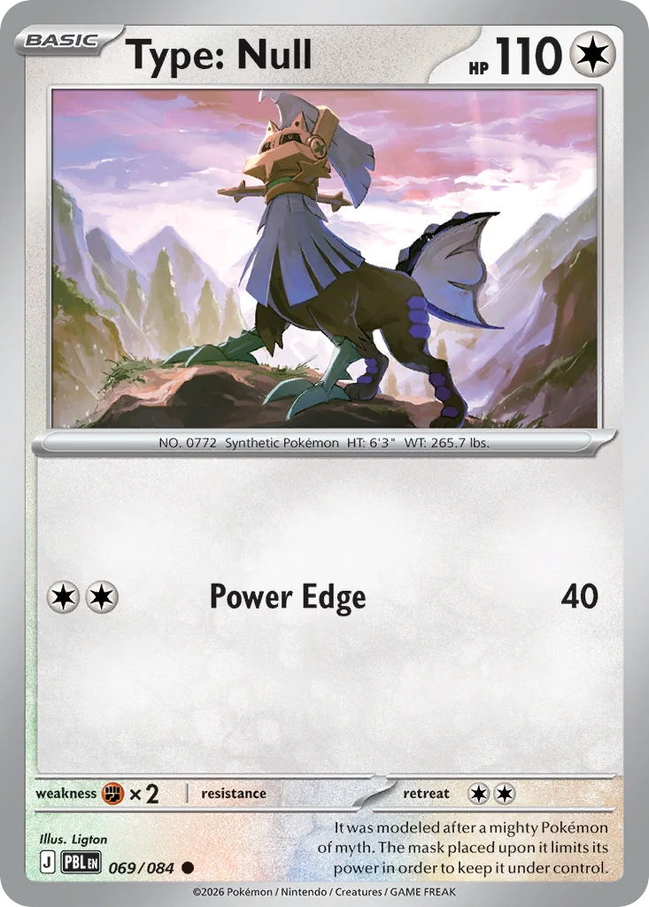 Type: Null · Pitch Black