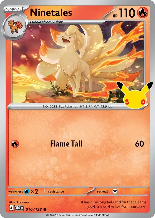 Ninetales · 30th Celebration