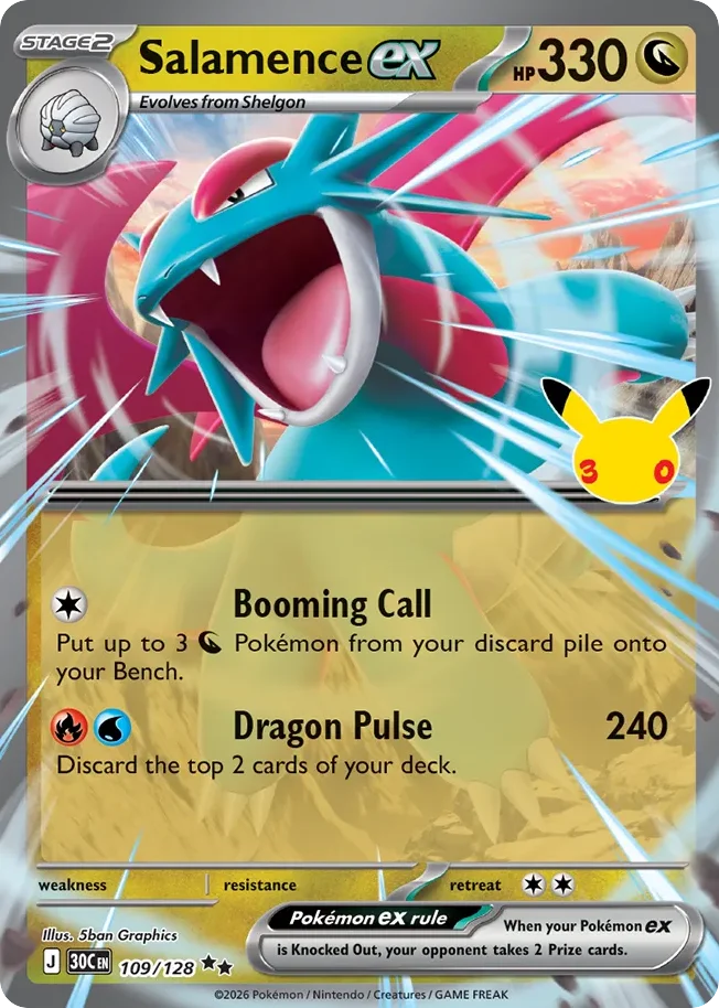 Salamence ex · 30th Celebration