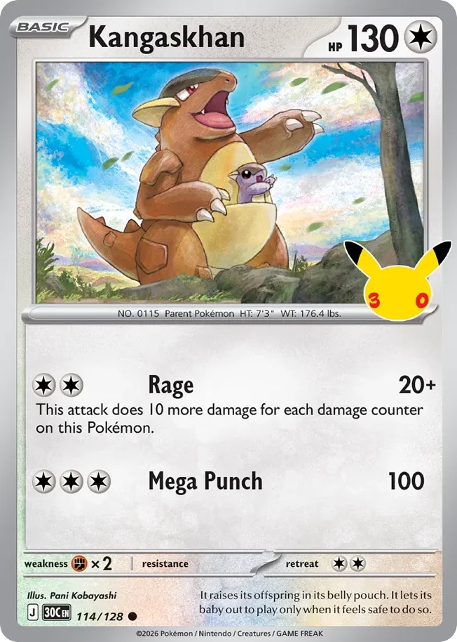 Kangaskhan · 30th Celebration