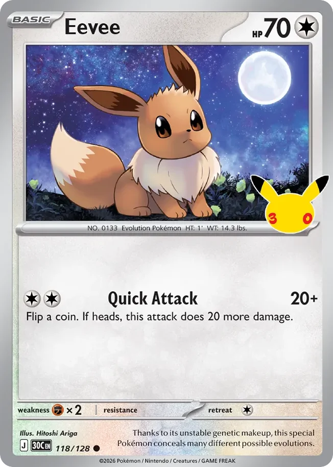 Eevee · 30th Celebration