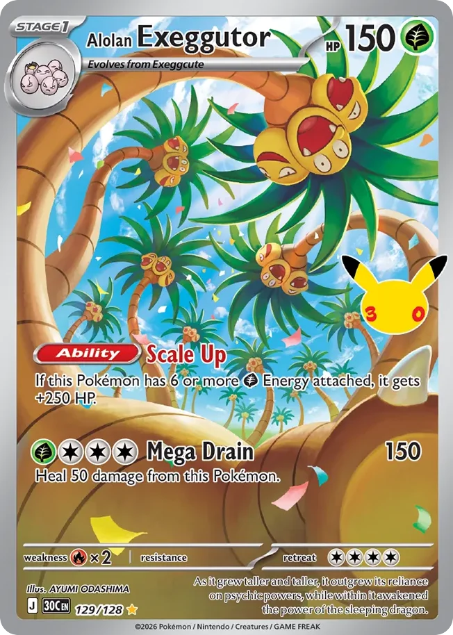 Alolan Exeggutor · 30th Celebration