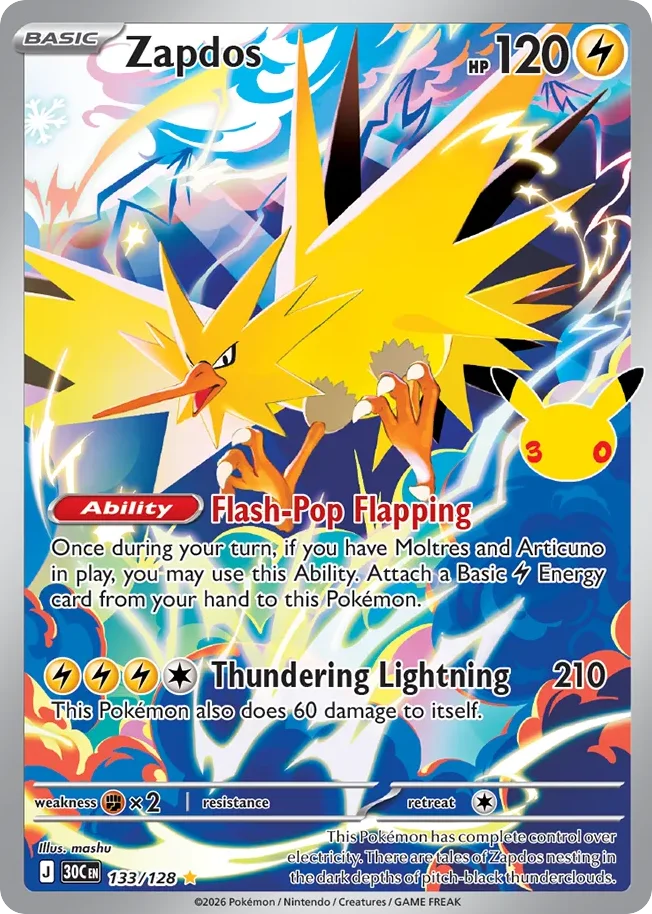 Zapdos · 30th Celebration