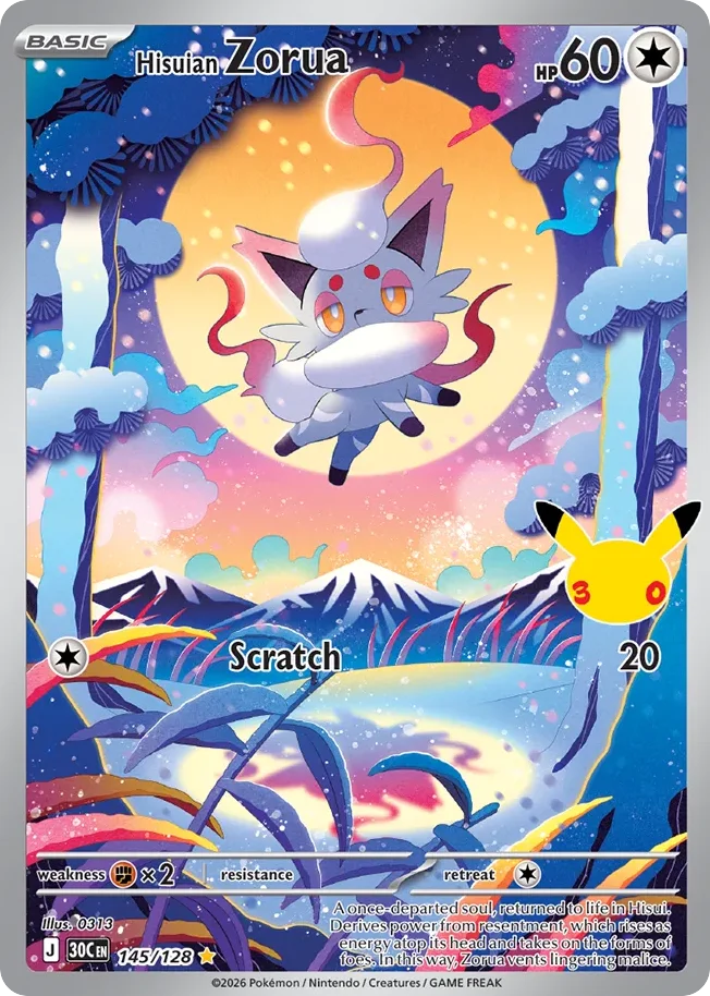 Hisuian Zorua · 30th Celebration