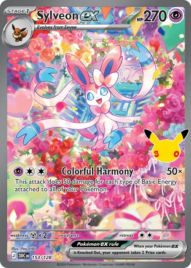 Sylveon ex · 30th Celebration