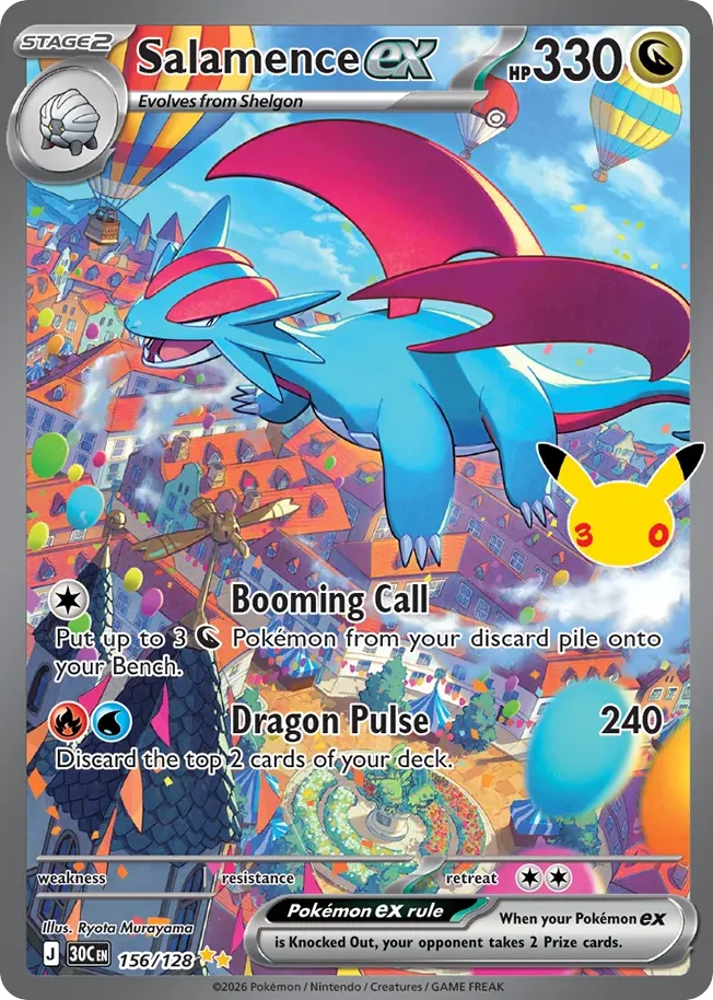 Salamence ex · 30th Celebration