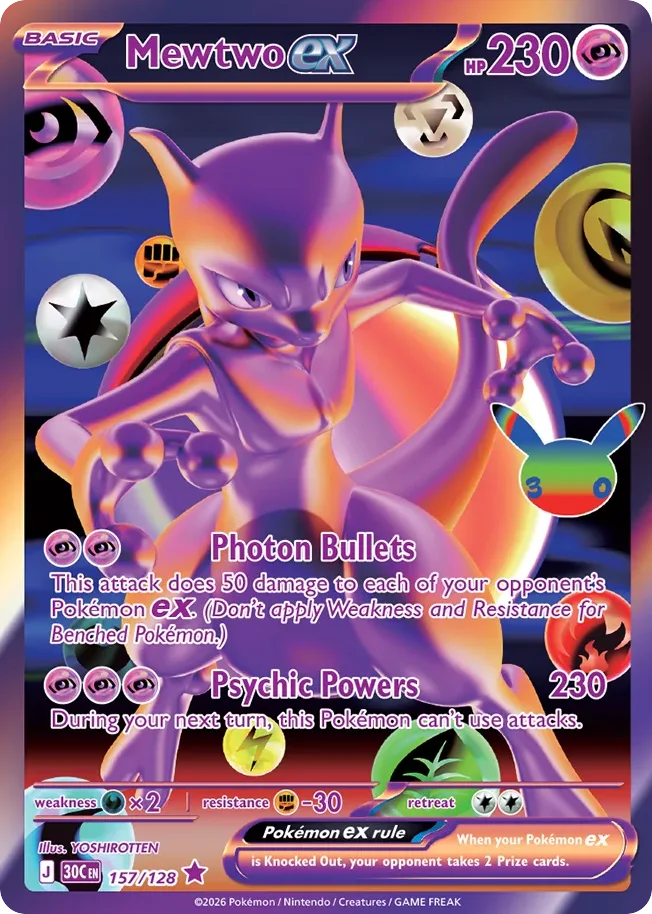 Mewtwo ex · 30th Celebration