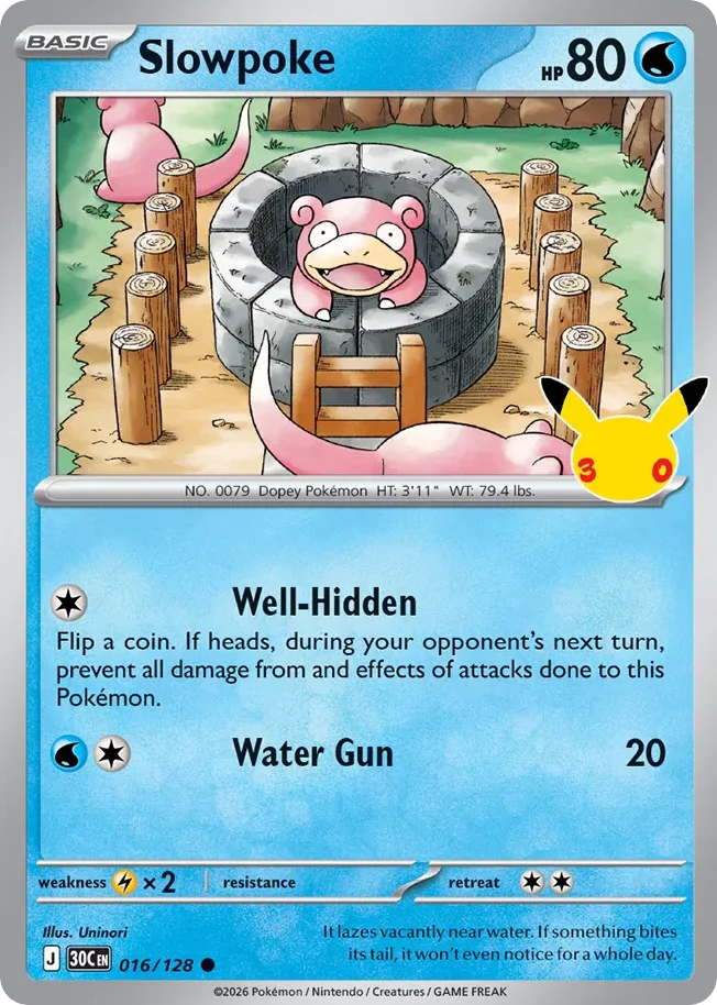 Slowpoke · 30th Celebration