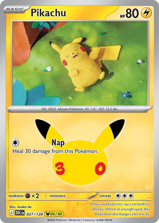 Pikachu · 30th Celebration