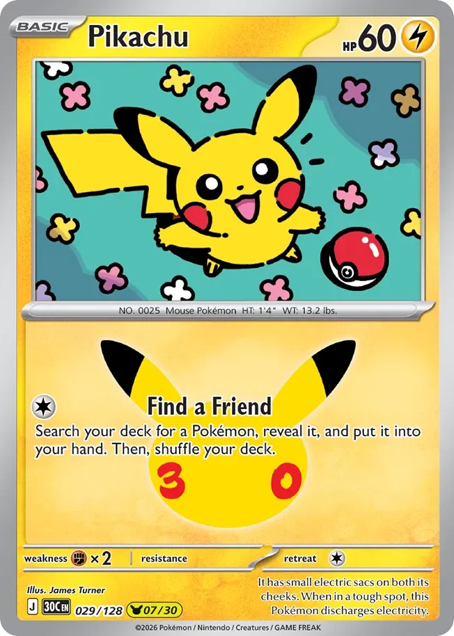 Pikachu · 30th Celebration