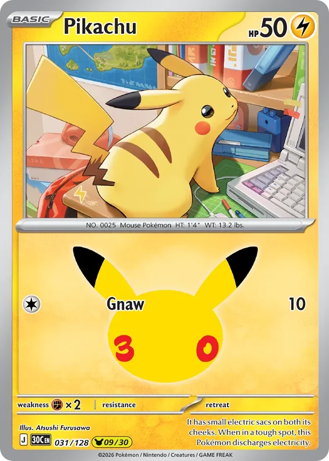 Pikachu · 30th Celebration