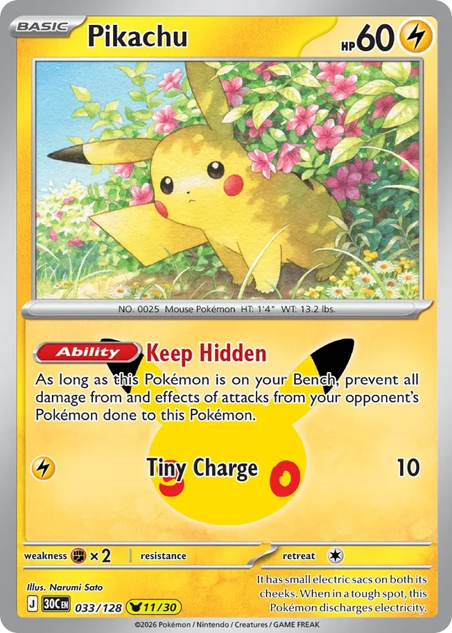 Pikachu · 30th Celebration
