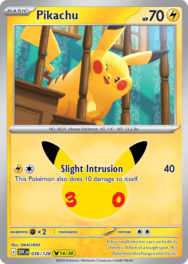 Pikachu · 30th Celebration