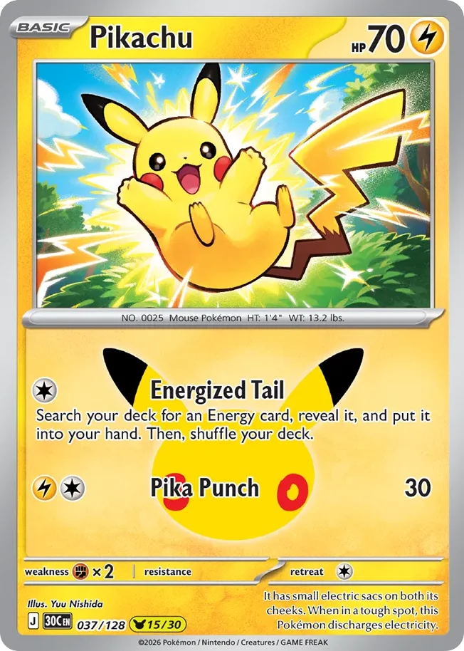 Pikachu · 30th Celebration