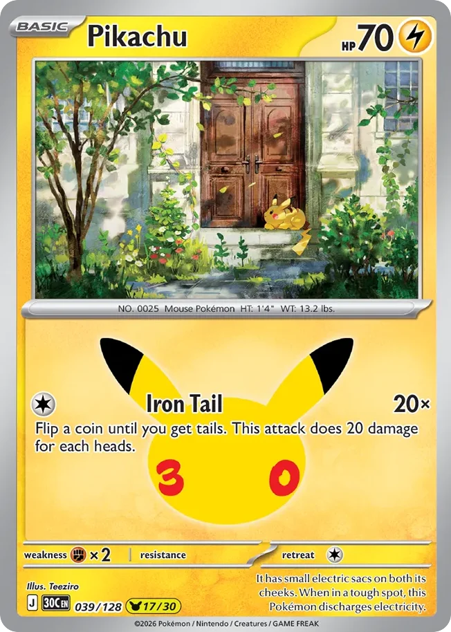 Pikachu · 30th Celebration