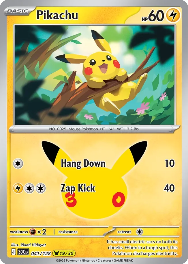 Pikachu · 30th Celebration
