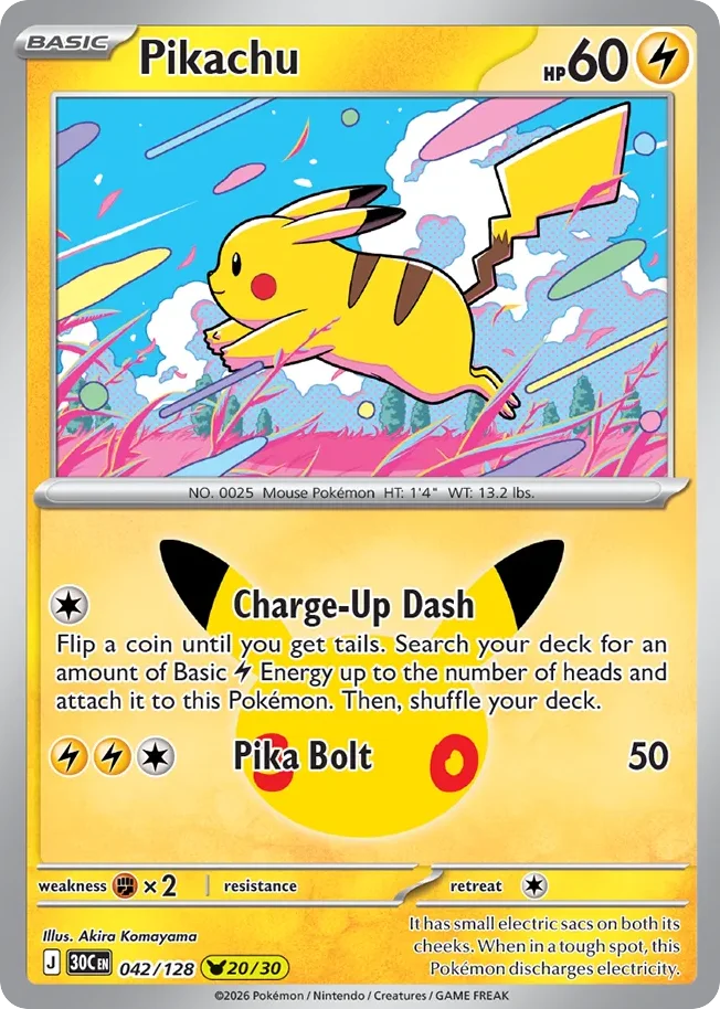 Pikachu · 30th Celebration