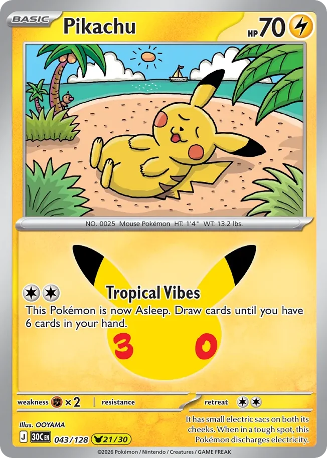 Pikachu · 30th Celebration